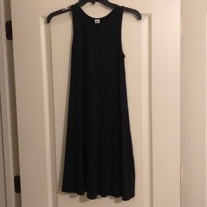 Black cotton dress